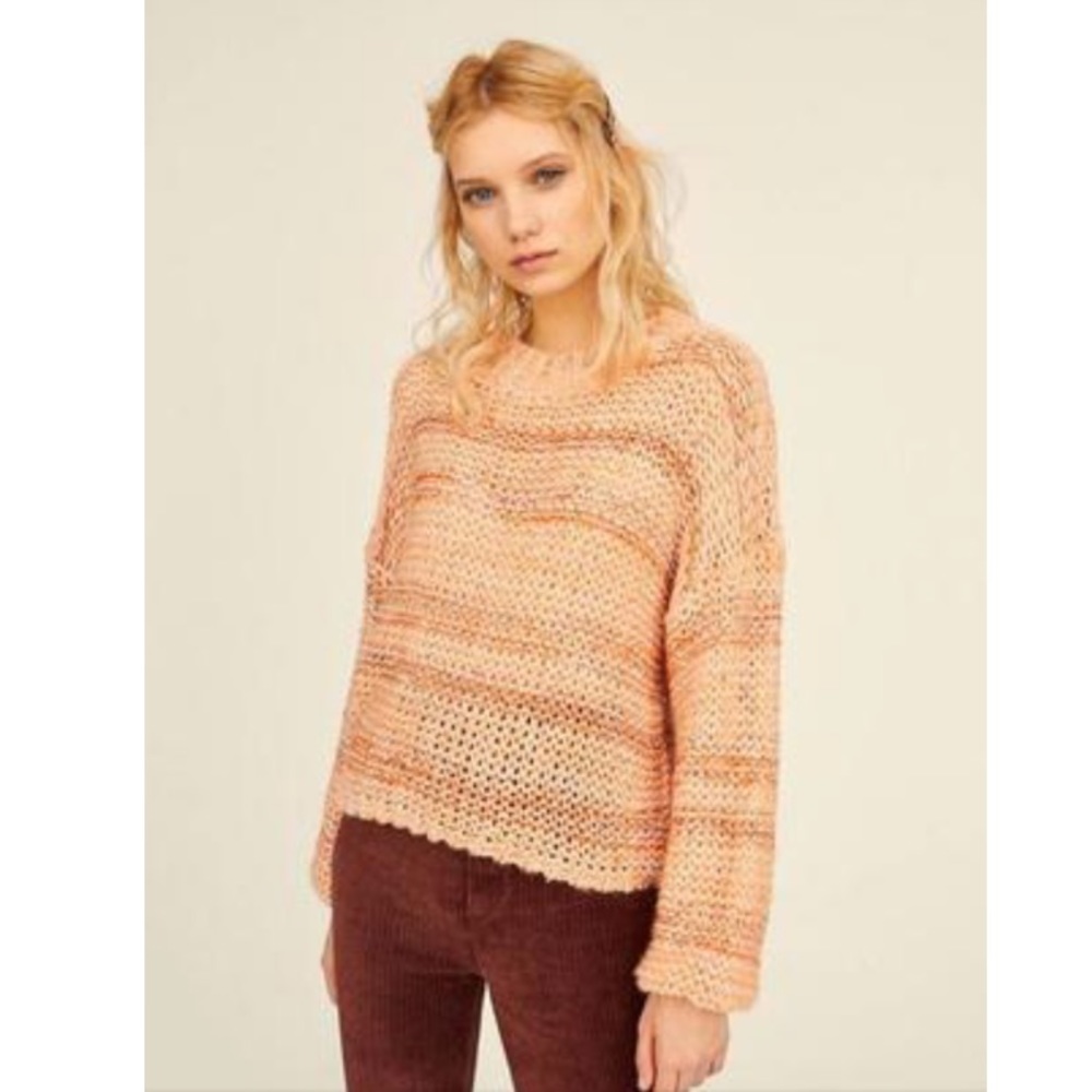 STRADIVARIUS Small knit cropped sweater